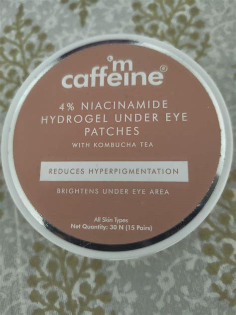 mCaffeine Cooling Under Eye Serum Patch for Brightness | Reduces ...