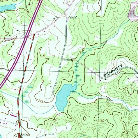 Coal Mountain, GA (1997, 24000-Scale) Map by United States Geological ...