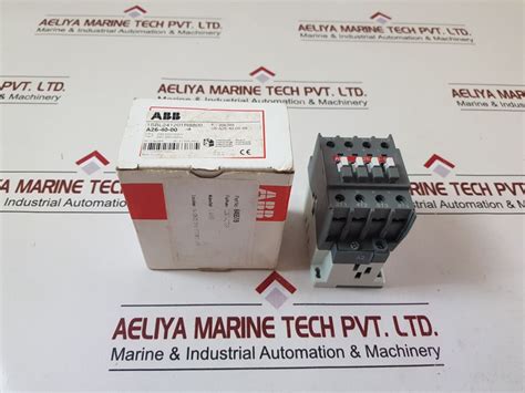 Abb a26-40-00 contactor 1sbl241201r8800 – Aeliya Marine Tech