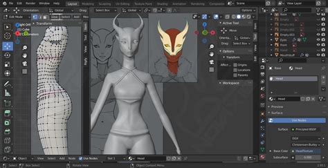 1 Month Progress | VRC Avatars : r/blender