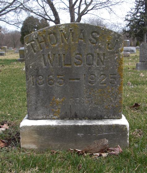 Thomas J. Wilson (1865-1925) – Memorial Find a Grave
