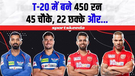 टी-20 क्रिकेट में बना महा रिकॉर्ड, 45 चौके, 22 छक्के और 450 रन | IPL ...