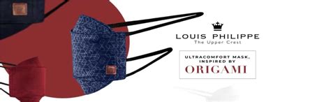 Louis Philippe Men's cotton Cloth Face Mask (Pack of 5) (LPMSMRGBI28477 ...