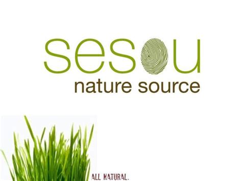 GOOD STUFF: Sesou Nature Source