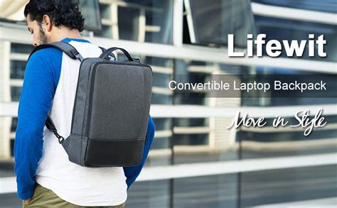Buy Lifewit 15.6 inch Laptop Backpack Multi-Function Convertible ...
