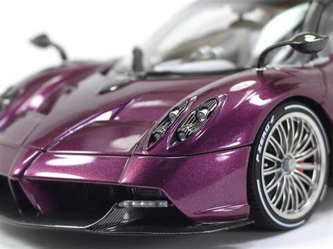 Pagani Huayra Roadster Purple 1:18 LCD models diecast scale car | Scale ...