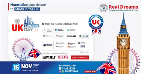 UK Admission Day 2024 – Meet Top UK University Representatives ...