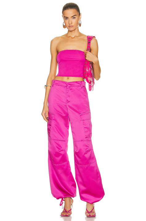 The Andamane Lizzo Cargo Pant in Ciclamino | FWRD