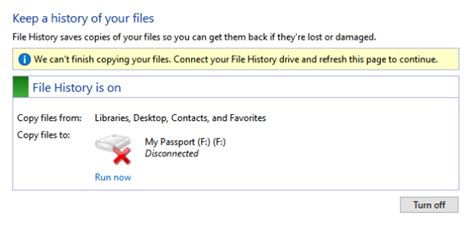 Reconnect File History Drive This Computer 的图像结果