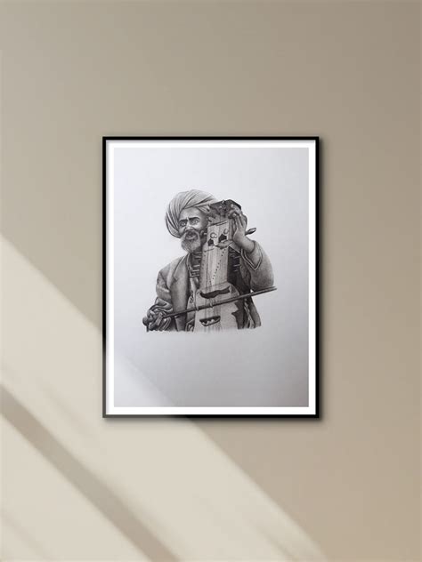 Folk Musicians of Rajasthan Miniature Painting | Traditional Folk Art