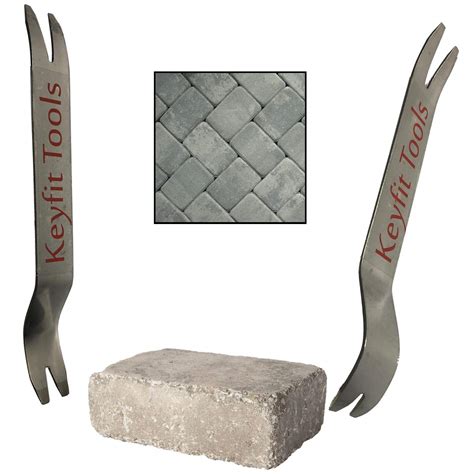 Keyfit Tools Paver Puller Stainless Steel (2PC Set) Paver Extraction ...