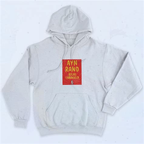 Ayn Rand Atlas Shrugged Poster Hoodie - 90sclothes.com