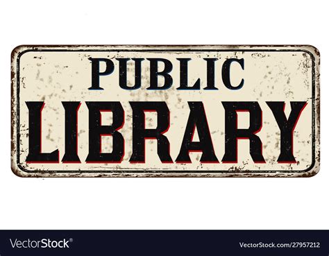 Library Sign 的图像结果