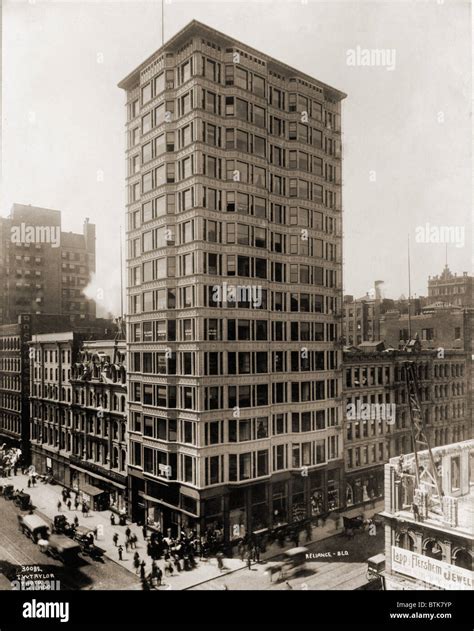 Reliance Building by Daniel Burnham architect, at Chicago, Illinois ...