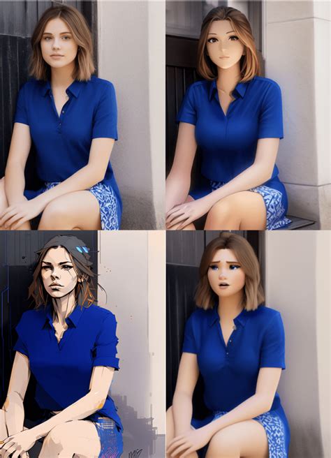 Cartoon Diffusion Model 的图像结果