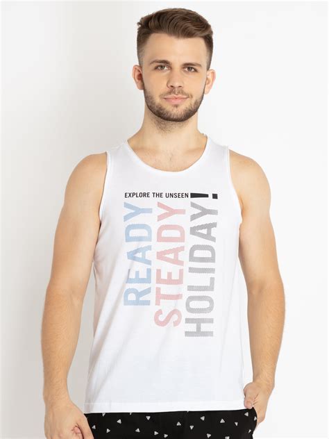 Buy Sleeveless T-shirt for Men online | Status Quo
