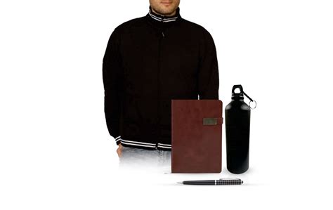 Employee Onboarding Kit - Jacket, Metal Bottle, Pen, Diary, Welcome Letter