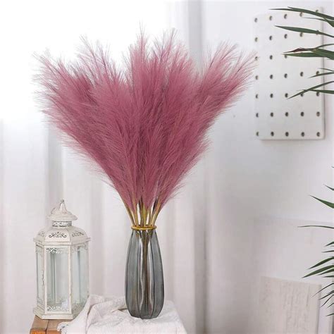 5/10/20pcs Of Artificial Reeds, 55cm/21.65 Inch High Plush Artificial ...