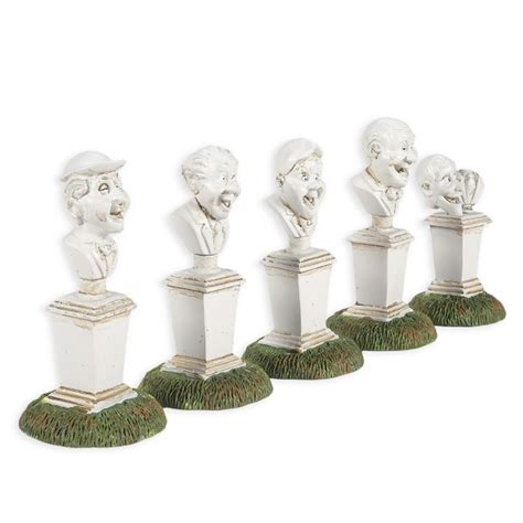 The Haunted Mansion Singing Busts Miniature Set by Department 56 ...