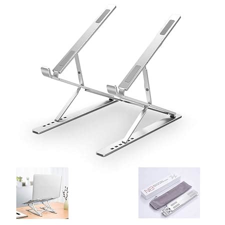 proffisy Laptop Stand Double Layer Adjustable Laptop Raiser Ergonomic ...