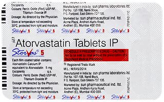 Storvas 5 Tablet 15: Uses, Side Effects, Price & Substitutes