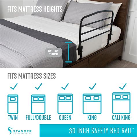 Stander 30 inch Safety Bed Rail, Folding Guardrail India | Ubuy
