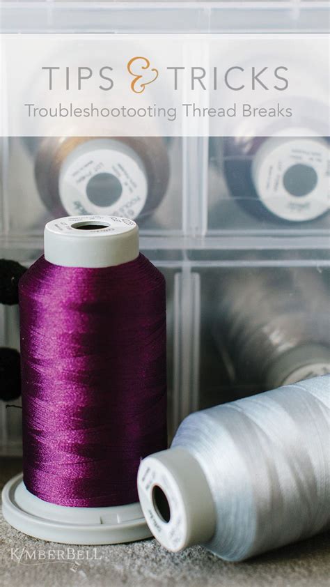 Image result for Machine Embroidery Thread Breaks