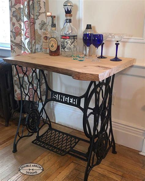 Image result for Sewing Machine Base Table Repurpose