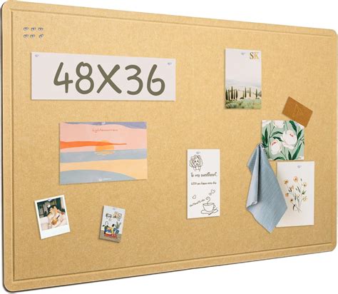 Lightomorrow Large Bulletin Board - 48 x 36 Inches, Decorative India | Ubuy
