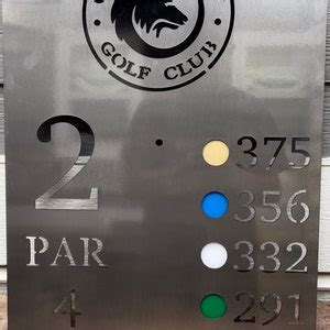 Image result for Custom Golf Course Signs