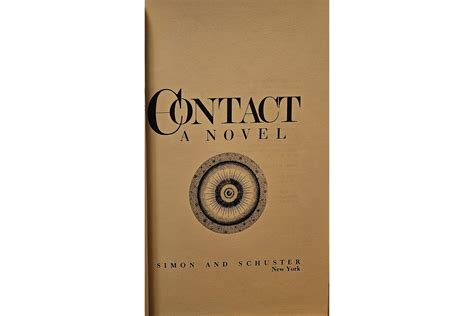 Contact: Carl Sagan First Edition - Etsy