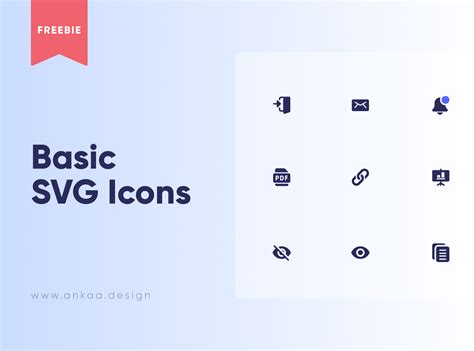 SVG Icons Freebie by Shruti Gupta on Dribbble