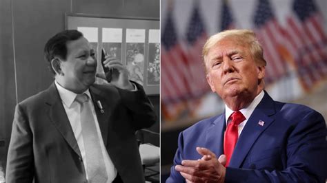 Donald Trump to Indonesian President Prabowo Subianto during ...