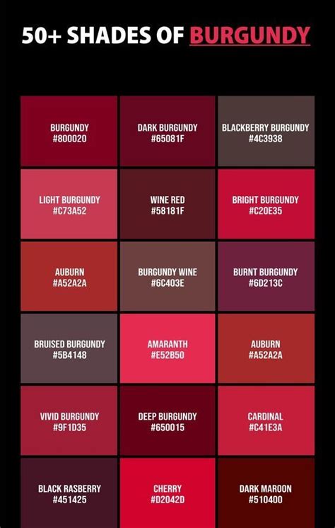 Image result for Burgendy Color Menu