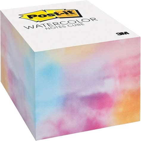 Buy Watercolor Post-it Notes Cube - 620 Sheets at Ubuy India