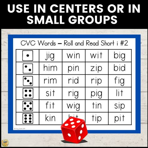 CVC Words - Roll and Read Games - 19 Different Game Boards | Made By ...
