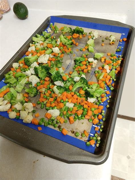 Roast your frozen veggies! : r/1200isplenty