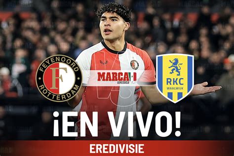 Feyenoord vs RKC Waalwijk EN VIVO Hoy. Partido de Stephano Carrillo en ...