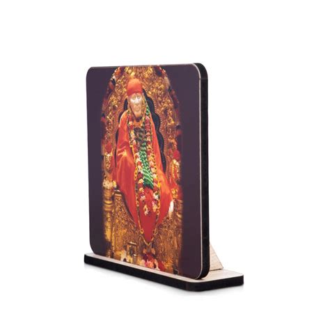 Giri - Sai Baba God Stand | Sai Baba Frame | God Photo Stand