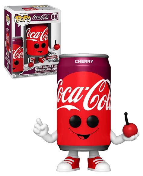 Funko Pop! Coca-Cola Cherry Coco-Cola Can Exclusive #88 : Amazon.in ...