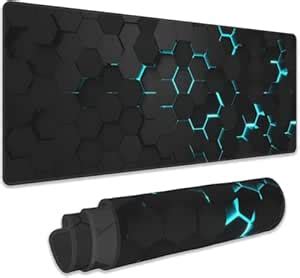 YASHODHARA ENTERPRISE Anti-Slip Extended Hexagons Pattern Desk Mat ...