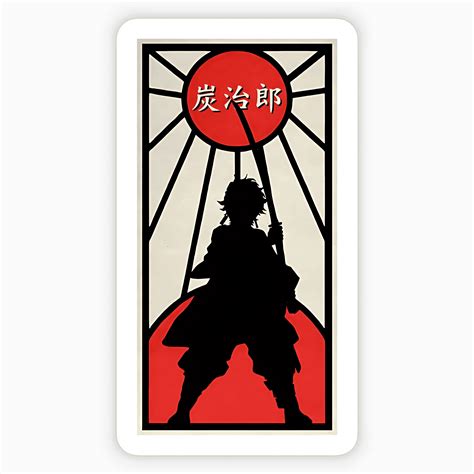 Tanjiro Demon Slayer Sticker – sticckiz.com