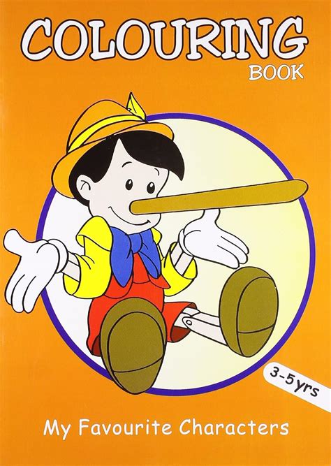 Colouring Book: My Favourite Characters (Orange) (Colouring Books ...
