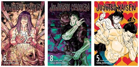 Amazon.in: Buy Jujutsu Kaisen (Volume 5, 6 and 8) Story and art by Gege ...