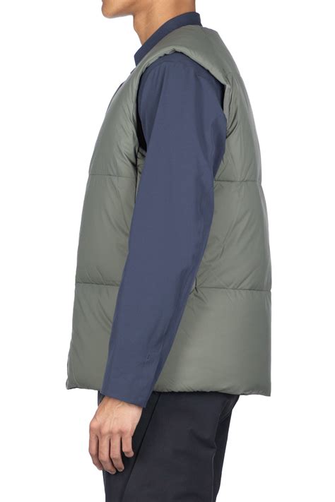 Arcteryx Veilance | Conduit Down Vest Men's - Forage | Men | Blue ...