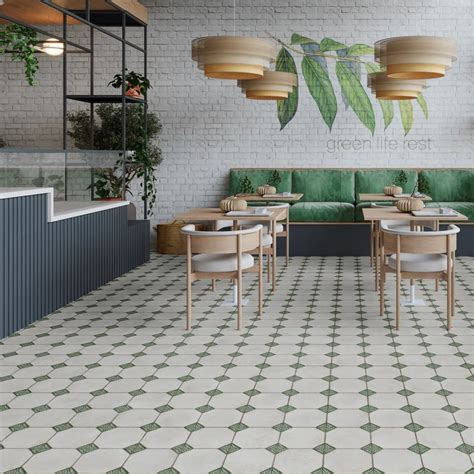 Greenish Floor Tile