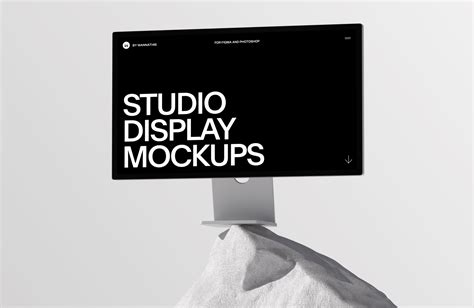 Studio Display Mockups | Display mockup, Mockup, Studio