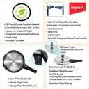 IMPEX Base Combo 2 L, 3 L, 5 L Outer Lid Induction Bottom Pressure ...