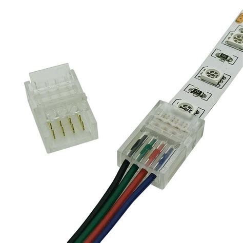 RGB LED Strip Connectors 的图像结果