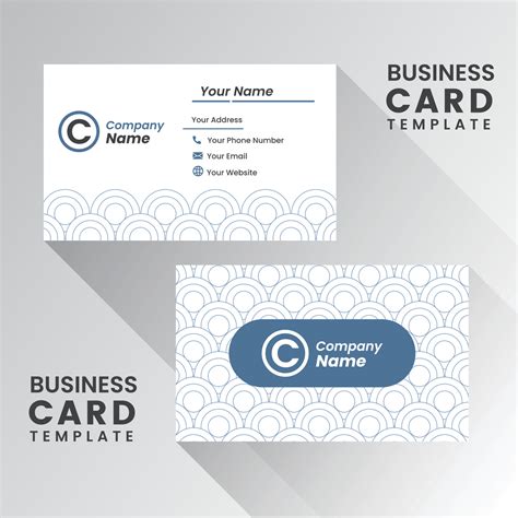 Business Card Template MS PowerPoint 的图像结果
